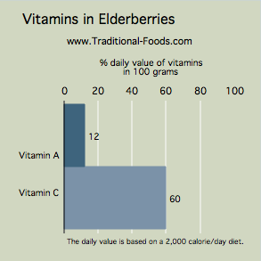 Vitamins in Elderberries elderberries-vitamins