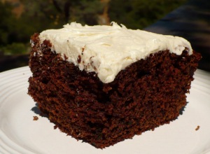 Chocolate Zucchini Cake @ Traditional-Foods.com