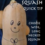 Choosing Butternut Squash Tip @ Traditional-Foods.com