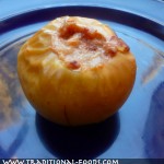 Baked Apple with Ricotta @ Traditional-Foods.com