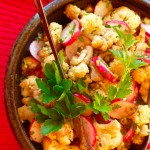 Roasted Cauliflower Salad @ Traditional-Foods.com