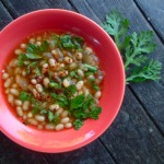 White Bean Soup with Greens from Traditional-Foods.com